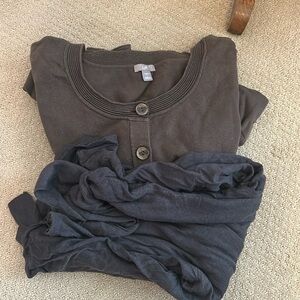 Lot of Two Large Sweaters.